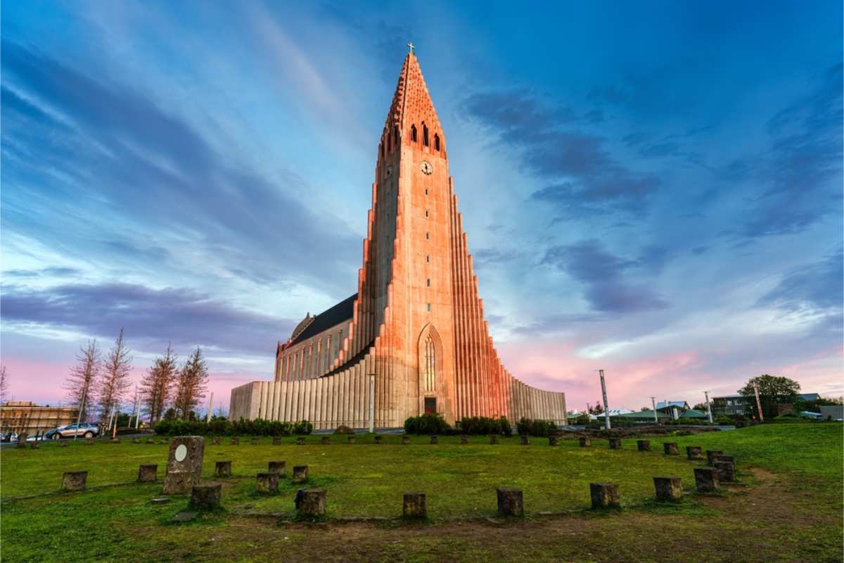 Hallgrimskirkja in Reykjavik