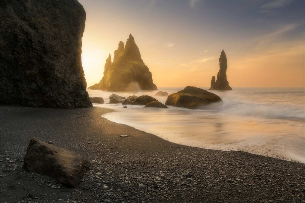 Reynisfjara black sand beach
